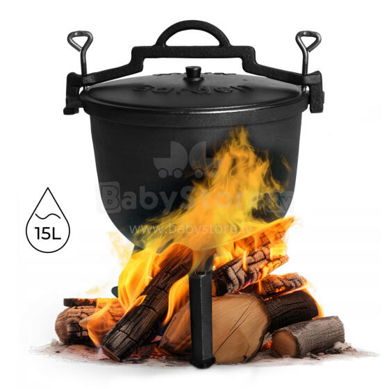 Malmi keedupott 15L jahimehe pott lõkkegrill MultiGarden