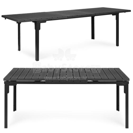 Kokkupandav aiapink 180-240 cm kuni 12 inimesele HDPE terasest hall MultiGarden