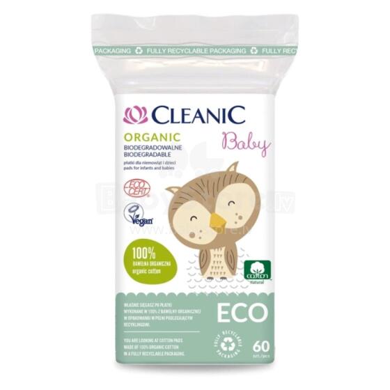 Vatipadjad beebidele Cleanic Baby Eco 60 tk.