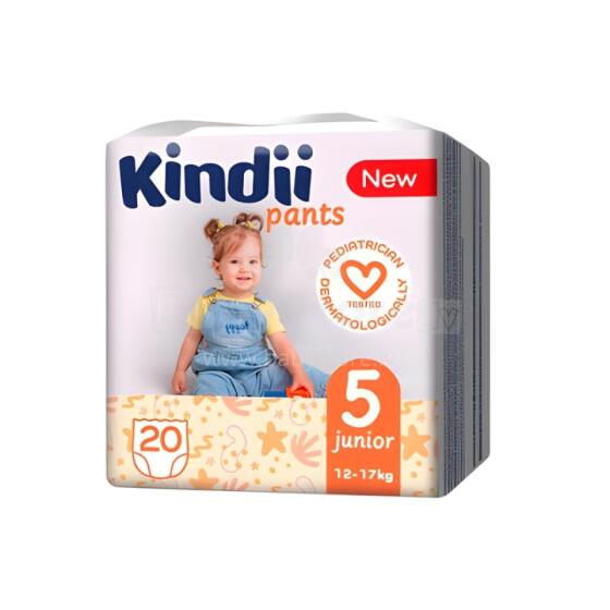 M&auml;hmed Kindii junior suurus 5 (12-17 kg) 20 tk.