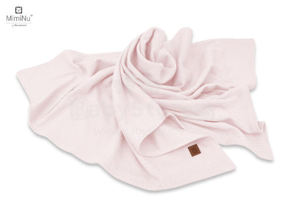 KIECZMERSKI tekk 75x100 cm MIMINU SOFT interlock puuvill 100% pulberroosa