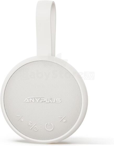 Baby Basic Noise Accessories Baby Sound Machine Art.279969 White Portable sound machine with cord and sound effects