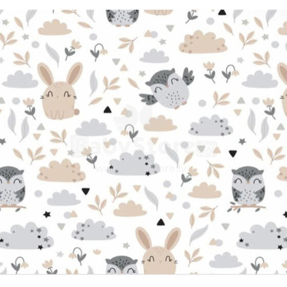 Фланелевый подгузник RABBIT&OWL 70x80 см (4333)