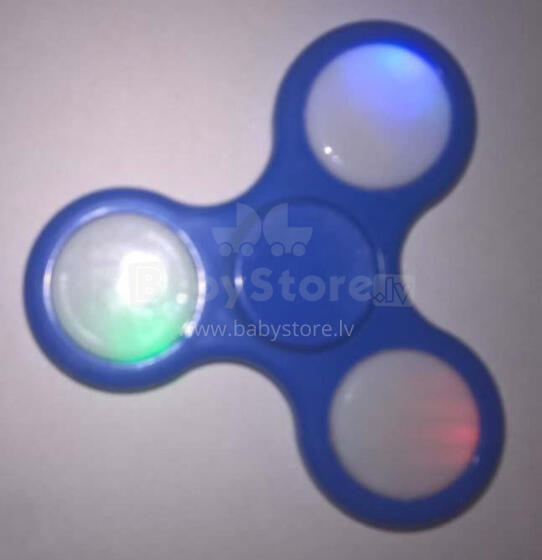 Valgustusega spinner 6 värvi lülitiga