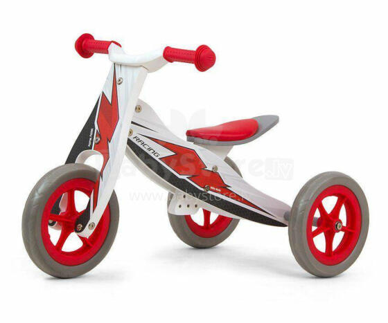 Tasakaaluratas - 3146 - 2in1 - VAADE - RACING - PUNANE/VALGE
