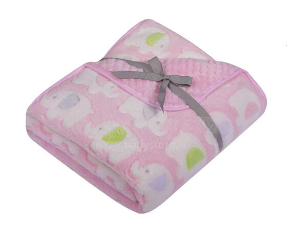 Balnket - 684 - 3D - suurus 80x90 - ROOSA