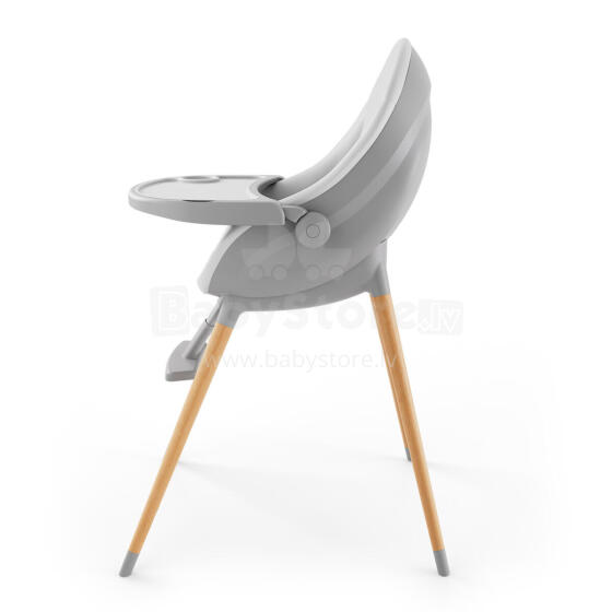 Kinderkraft Fini Up  2-in-1 Art.281215 Grey kõrge tool Hall