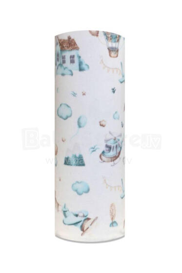 Mähkmed - 24977 - FLANELLTRÜKK - EGA - LOTNISKO - MINT - suurus 70x80 cm