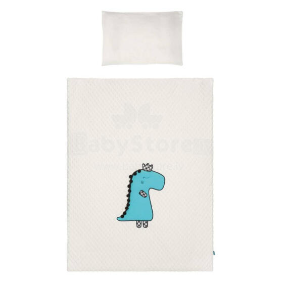 Kattekomplekt - 2 tk - 135x100, 40x60 - DINO - P01-979- TURKUS