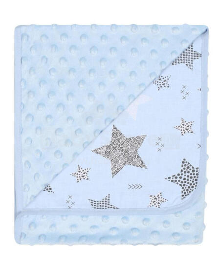 Tekik - 625 - MINKY/PUUVILL - suurus 80x90 - SININE