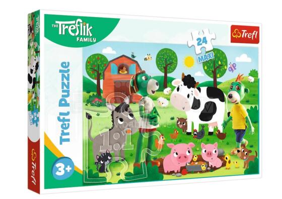 Puzzle 24 Maxi Treflik Perekond Trefliki Maal