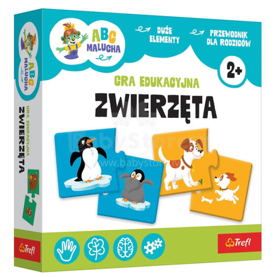 MÄNG - Loomad - Beebi ABC - Trefl 02905