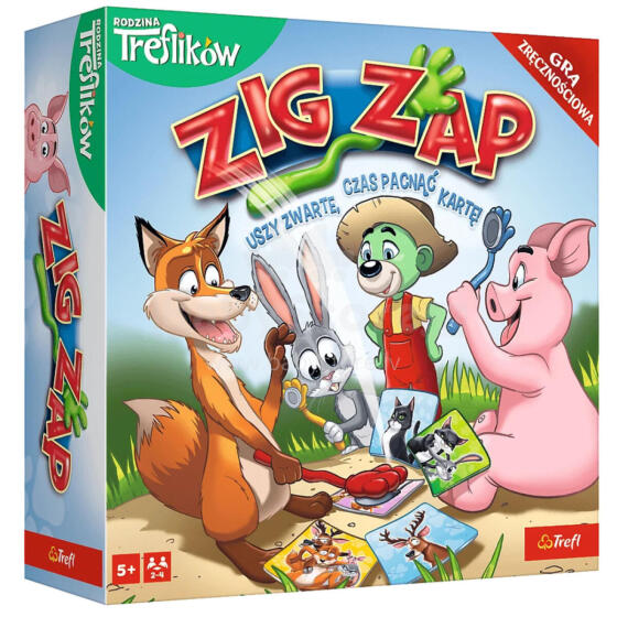 MÄNG - ZIG ZAP Treflik Family Trefl 02821