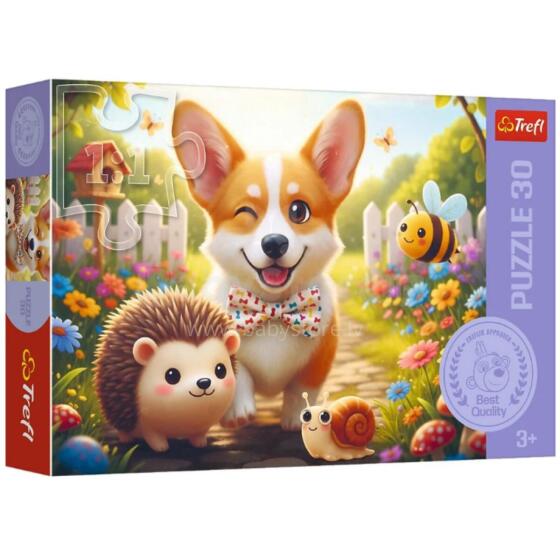 Puzzle - 30 – Päev Korgiga – Trefl 18347