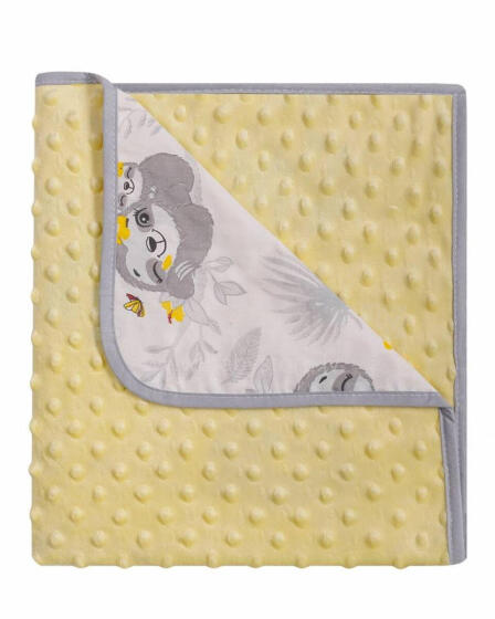 Tekike - 625 - MINKY/PUUVILL - suurus 80x90 - KOLLANE