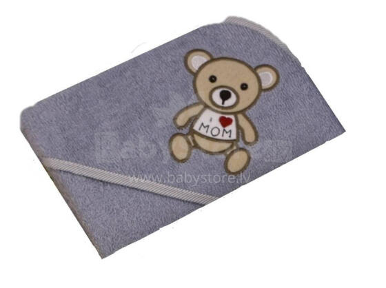 Vannimiskate - 217 - TERRY - HAFT - KARU - suurus 100x100 - HALL
