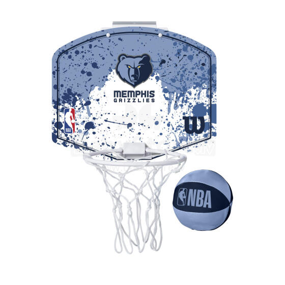 NBA MINI-HOOP KORVPALLI KOMPLEKT MEMPHIS GRIZZLIES