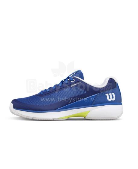 WILSON TENNISE KINGAD MEESTELE RUSH LITE 5 Deja Vu Sinine / Valge / Ohutus Kollane