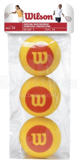 WILSON STARTER FOAM TBALL (3 tk)