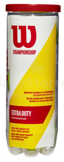 WILSON CHAMPIONSHIP TENNISE PALLID (3 PALLI TORUD)