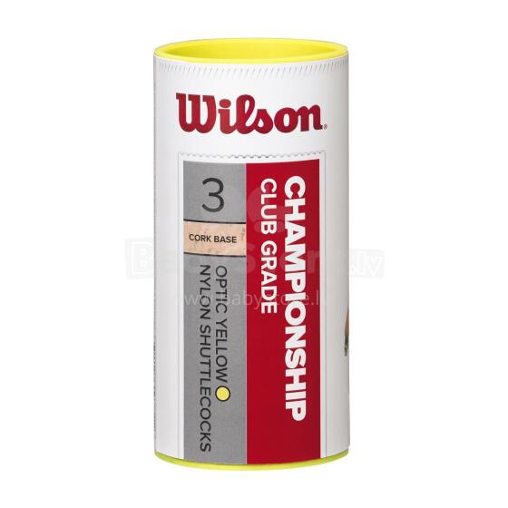 WILSON CHAMPIONSHIP VOLLEYS (medium speed, yellow)
