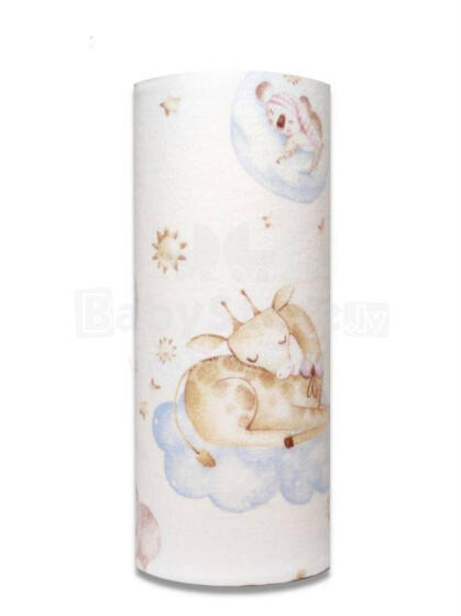 Mähkmed - 24847 - FLANELLTRÜKK - EGA - MAGAVAD LOOMAD - suurus 70x80 cm