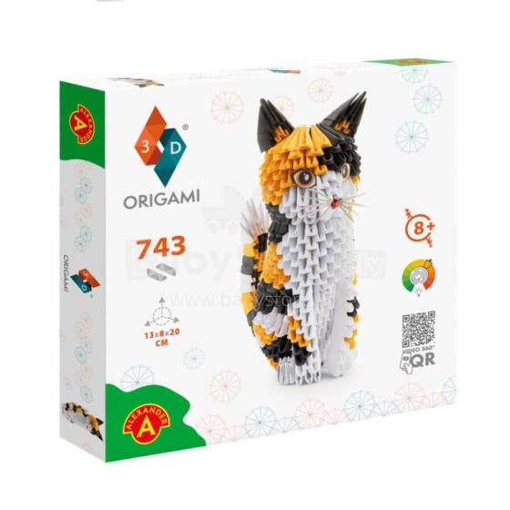 Alexander Origami 3D Art.283273 Origami 3D konstruktor - Kass