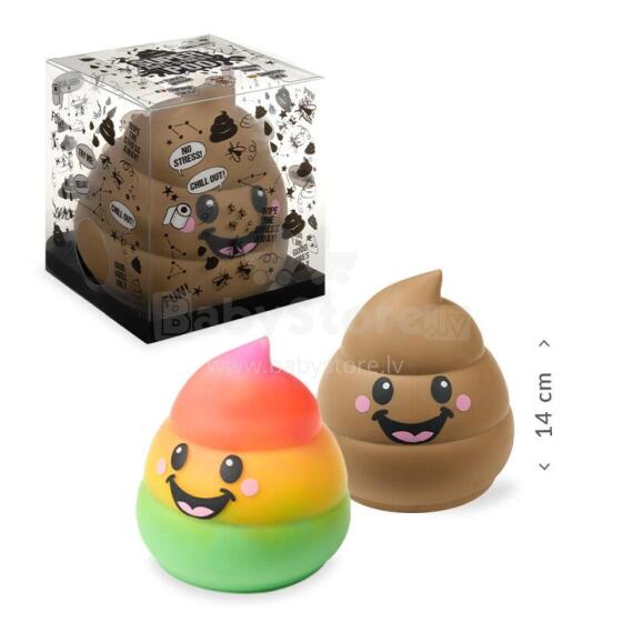 Pigistatav mänguasi XXL - Poo (1 tk., 2 kujundust)