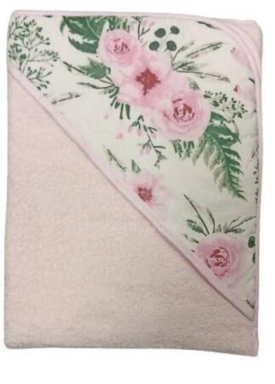 Vannimiskate - 417 - TERRY - FROTTE - suurus 100x100 - ROOSA