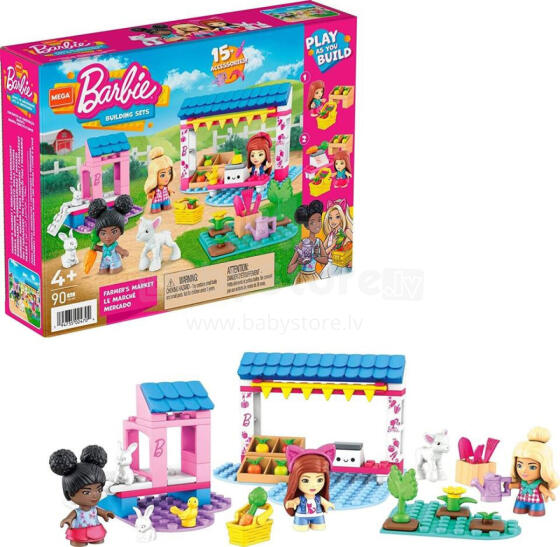 Blocks - 24704 - MEGA - BARBIE - TALU TURG - 90 tk