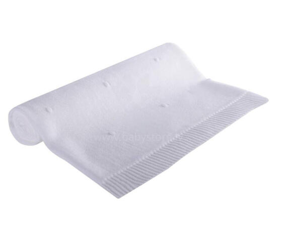 Tekik -  689 - suvi - DOTS - suurus 80x90 - VALGE