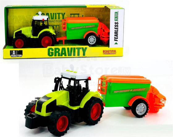 TRAKTOR - 19796 -  z MASZYNĄ