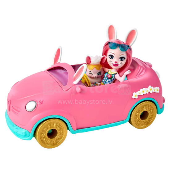 Nukk - 09053 - ENCHANTIMALS - BREE BUNNY - BUNNYMOBILE