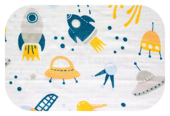 Mähkmed - 22782 - TETRA PRINT - EGA - RAKIETA - KOLLANE - suurus 70x80 cm