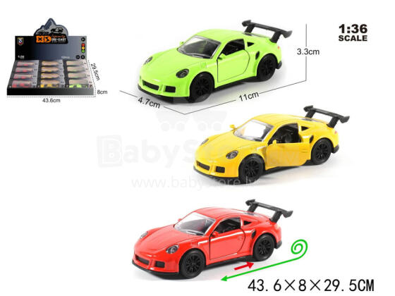 AUTO Z NAPĘDEM DISPLAY 12 SZT. - SPOTOWE