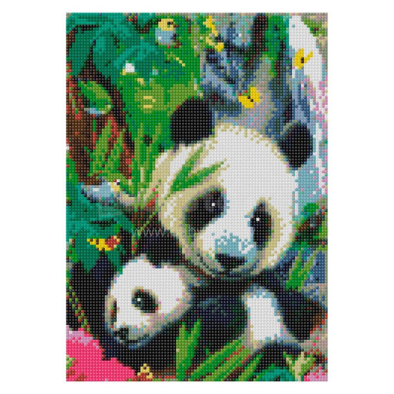 Daimond Mosaic - 48972 - PANDA - suurus 30x40 cm