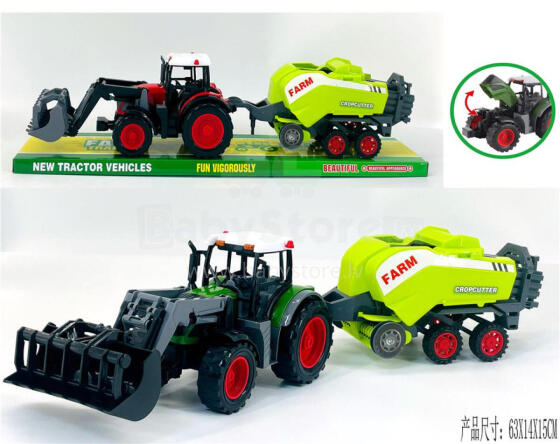 TRAKTOR KOOS PÕLLUMASINAGA
