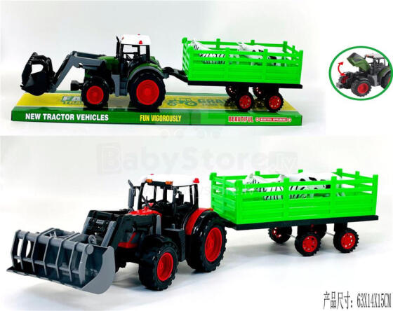 TRAKTOR KOOS PÕLLUMASINAGA