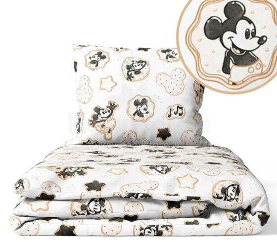 Kattekomplekt - 2 tk - 120x90, 40x60 - MICKEY MOUSE