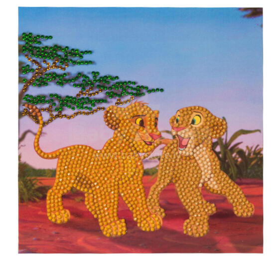 Daimond Mosaic - 90508 - SIMBA - suurus 18x18 cm