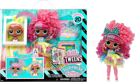 L.O.L ÜLLATUS - 93263 - TWEENS SWAP - CURLS-2-CRIMPS CORA