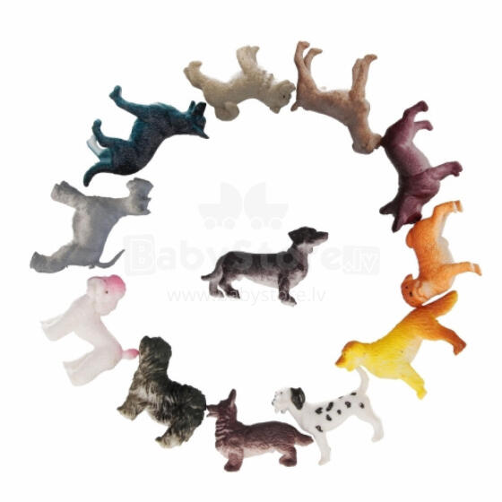 Loomad - 09543 - KOERAD - 12 tk