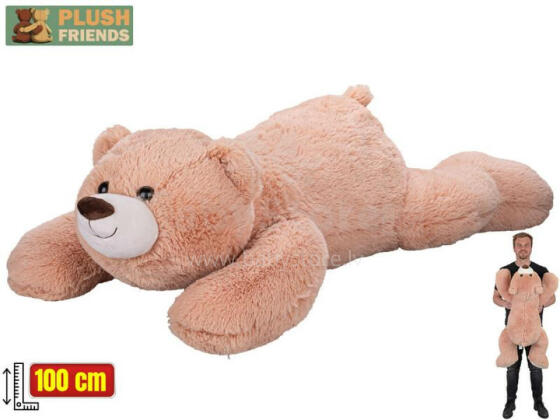 Plüüskaru - 02640 - TEADY BEAR - suurus 100 cm