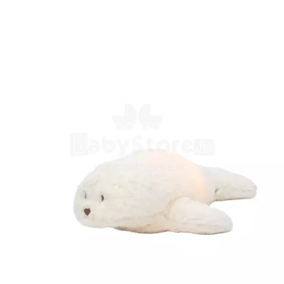 Moonie 2.0 Organic Humming Seal Art.285929 Powder  Children's night light "Seal", from 0 months.