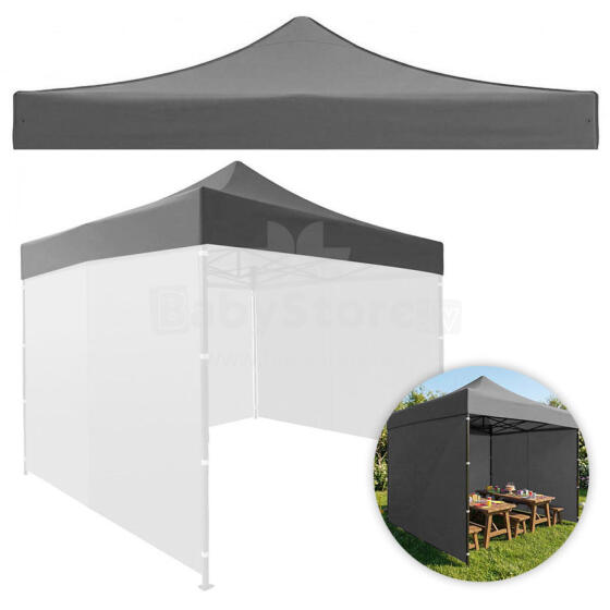 Katus 3x3 m aiapaviljoni telgile 420D PVC, hall, MultiGarden