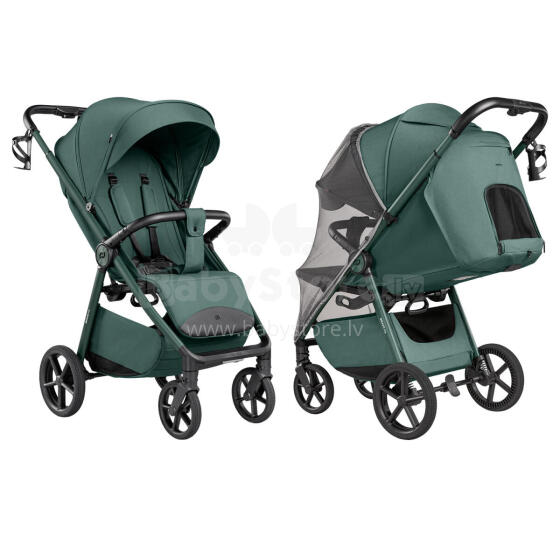 Baby kärud Carrello Bravo Lite DELUXE CRL-5529 County Green