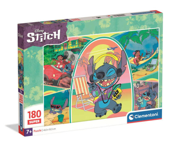 Пазл 180 Супер DISNEY STITCH Clementoni 29800