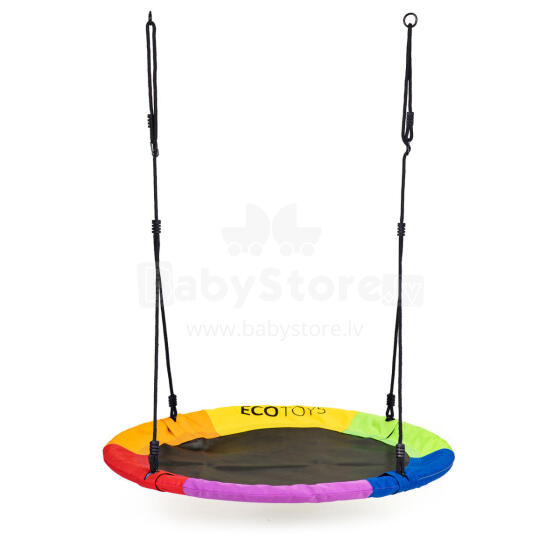 Garden swing, 100 cm, multicolor ECOTOYS