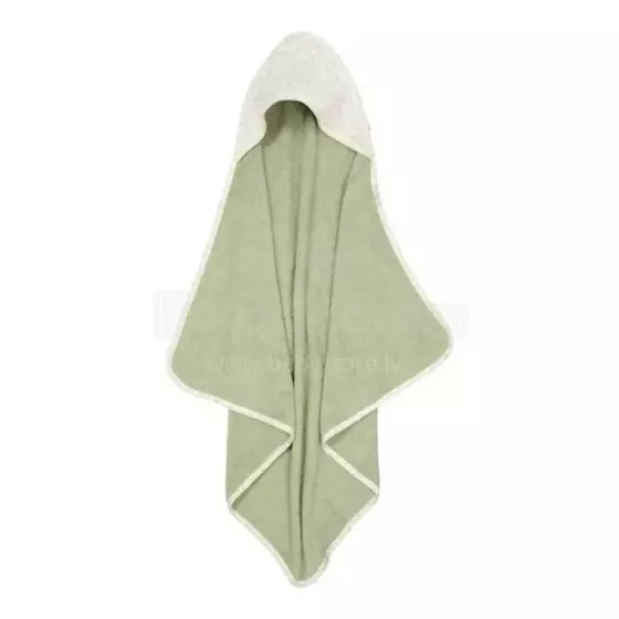 Little Dutch Hooded Towel  Art.TE50614034 Blueberry Leaves Baby käterätik rätikuga 75x75sm