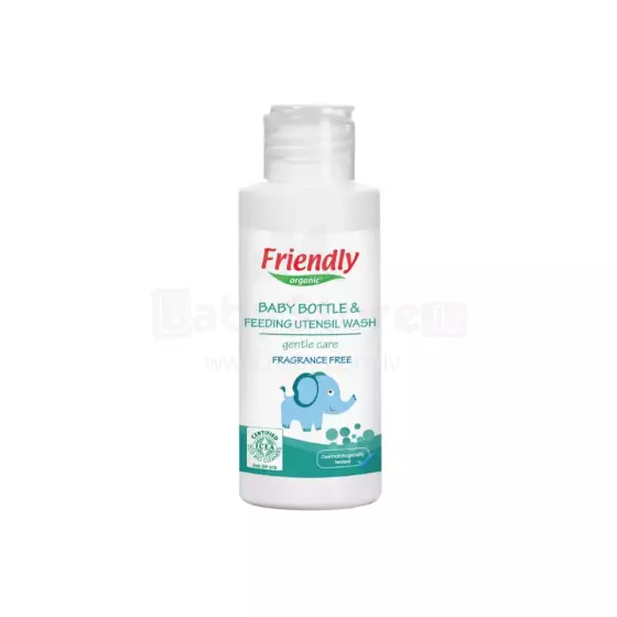 Friendly Organic Bottle Wash Art.287531 lõhnatu beebinõude pesuvahend, 100 ml